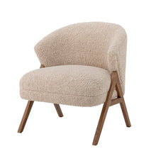 Load image into Gallery viewer, Camino Lounge Chair, Nature, Rubberwood
