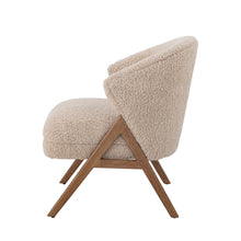 Load image into Gallery viewer, Camino Lounge Chair, Nature, Rubberwood
