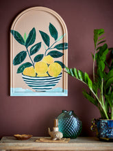 Load image into Gallery viewer, Limone Illustration Met Frame
