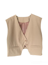 Load image into Gallery viewer, Sola Gilet Beige
