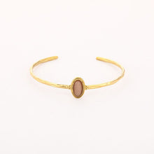 Load image into Gallery viewer, Natuursteen Bangle BOHO - Verschillende Kleuren
