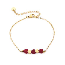 Load image into Gallery viewer, Hartjes Armband - Verschillende Kleuren
