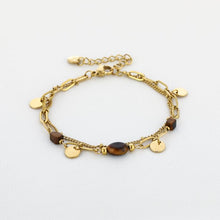 Afbeelding in Gallery-weergave laden, Natuur Steentjes Armband - Verschillende Kleuren
