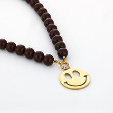 Afbeelding in Gallery-weergave laden, Kralen Ketting met Happy Face - Verschillende Kleuren
