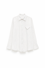 Load image into Gallery viewer, Bianco Strepen Blouse Wit
