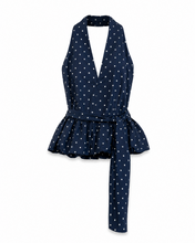Afbeelding in Gallery-weergave laden, Dotty Halter Top - Verschillende Kleuren
