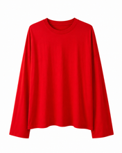 Afbeelding in Gallery-weergave laden, Red Long Sleeve Shirt
