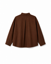 Load image into Gallery viewer, Choco Oversized Blouse
