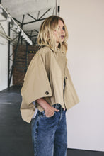 Load image into Gallery viewer, Francis Crop Trench Jacket
