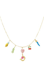 Load image into Gallery viewer, Happy Initials ketting met bedels
