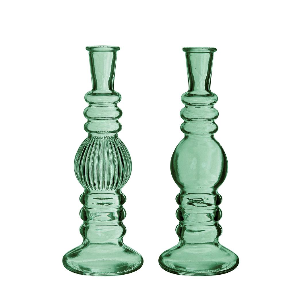 Florence Vase / Candlestick Green Medium