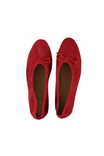 Load image into Gallery viewer, Suede Ballerina Rood
