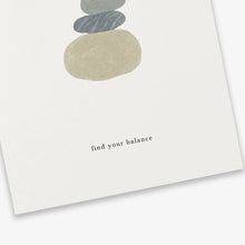 Afbeelding in Gallery-weergave laden, Kaart Rock Balance ( Find Your Balance )
