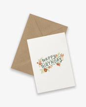 Afbeelding in Gallery-weergave laden, Kaart Floral Birthday
