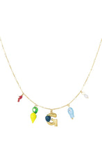 Load image into Gallery viewer, Happy Initials ketting met bedels
