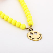 Afbeelding in Gallery-weergave laden, Kralen Ketting met Happy Face - Verschillende Kleuren
