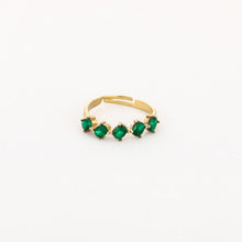 Afbeelding in Gallery-weergave laden, Basic ring met zirkonia - Verschillende Kleuren
