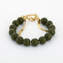 Load image into Gallery viewer, Kralen Armband met Snake Armband - Verschillende Kleuren
