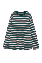 Afbeelding in Gallery-weergave laden, Mimi Strepen Shirt Groen
