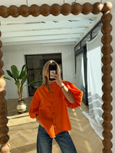 Load image into Gallery viewer, Hermana Jeans Oranje Blouse
