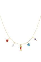 Load image into Gallery viewer, Happy Initials ketting met bedels
