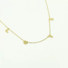 Afbeelding in Gallery-weergave laden, Fijne Ketting Love
