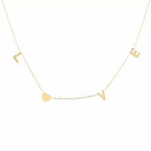 Afbeelding in Gallery-weergave laden, Fijne Ketting Love
