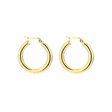 Afbeelding in Gallery-weergave laden, Statement hoop oorbellen klein 3CM - Verschillende Kleuren
