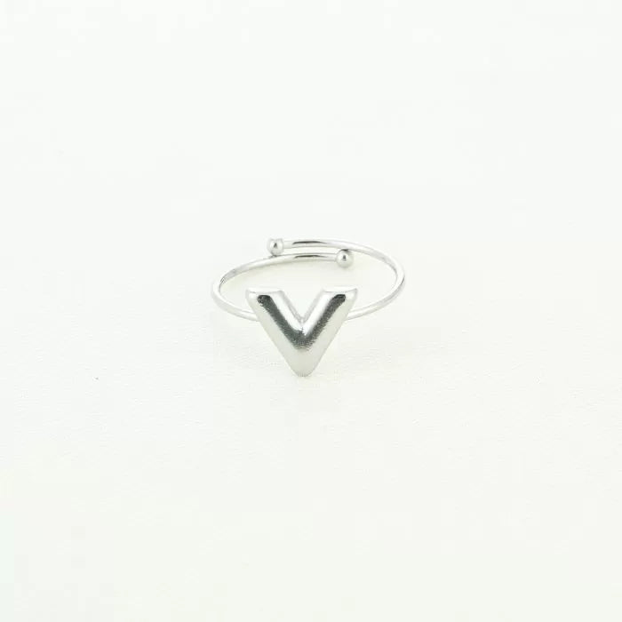 V Ring Zilver