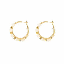 Load image into Gallery viewer, Earrings with clovers Gold
