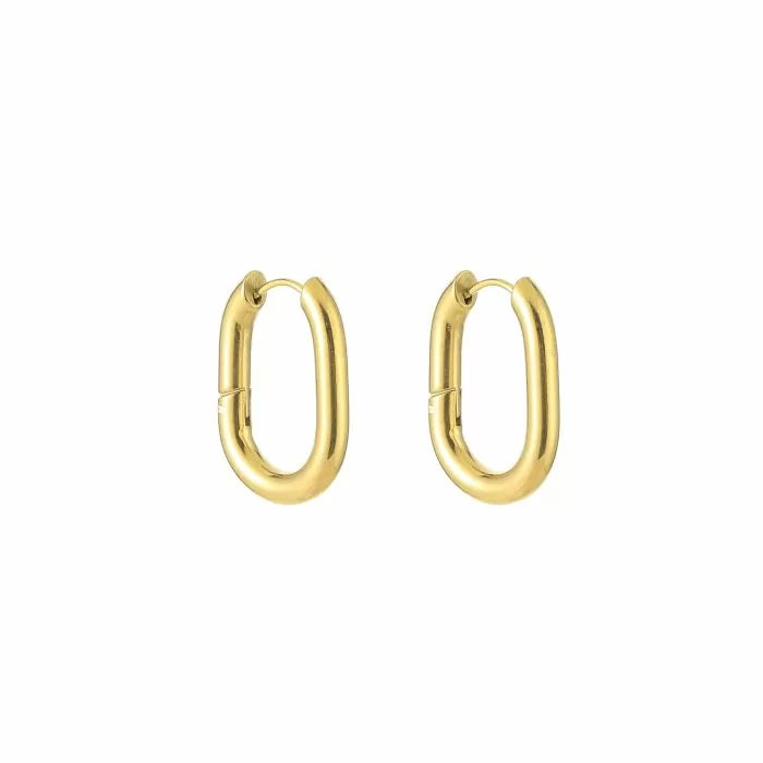 Basic earrings Gold,Silver