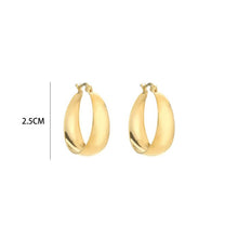Afbeelding in Gallery-weergave laden, Flat Hoops - Verschillende Kleuren
