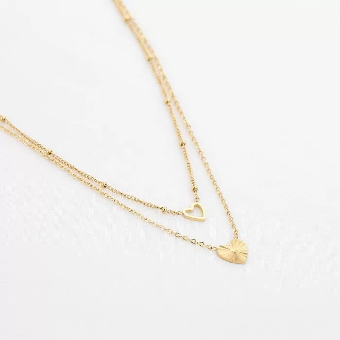 Hartjes Ketting - Verschillende Kleuren