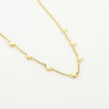 Afbeelding in Gallery-weergave laden, Hartjes Ketting Goud
