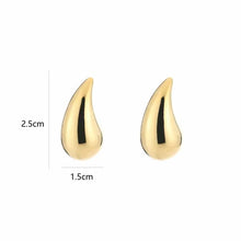 Load image into Gallery viewer, Druppel oorbellen - Goud
