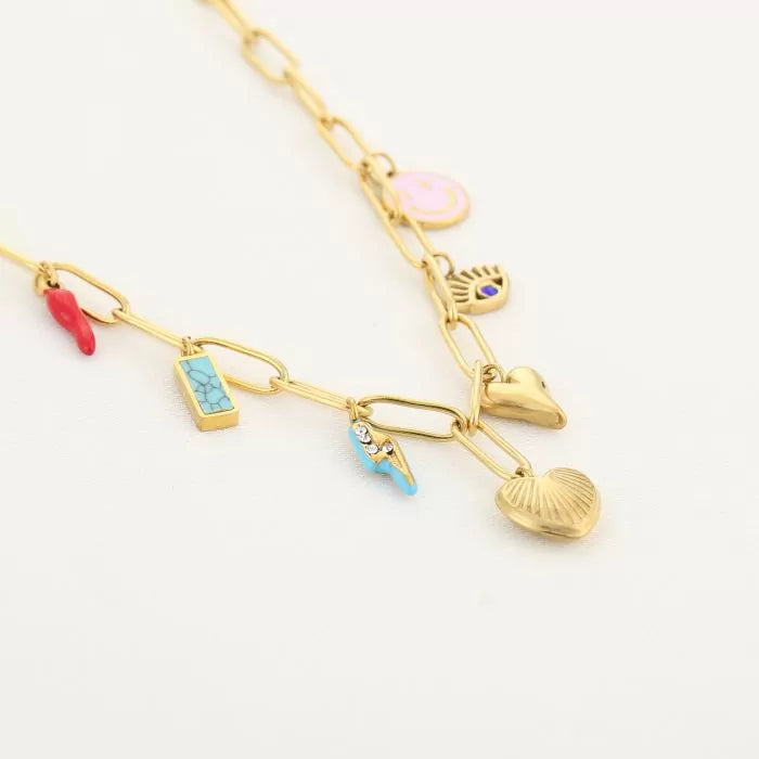 Bedels ketting Goud