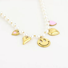 Load image into Gallery viewer, Parel Ketting met Bedels
