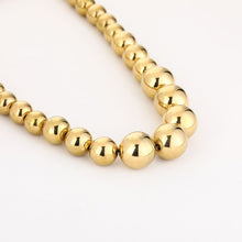 Afbeelding in Gallery-weergave laden, XL Kralen Ketting Goud
