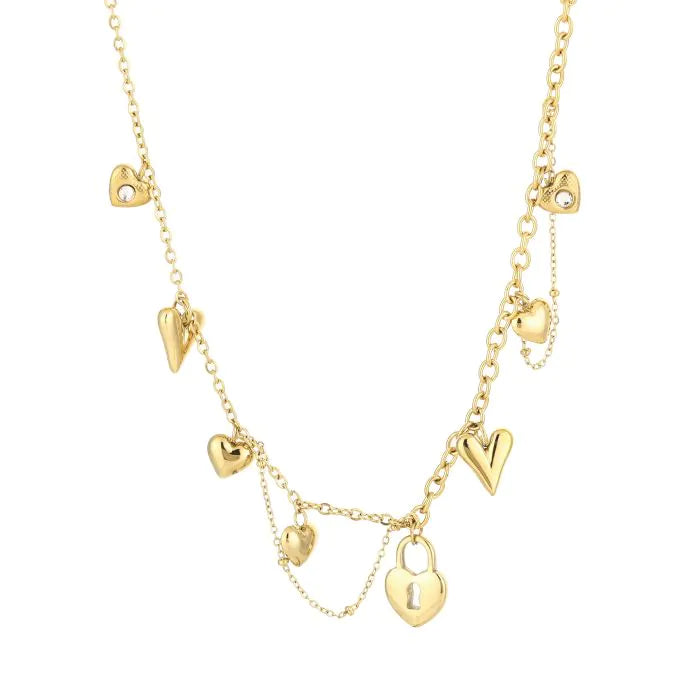 Love Ketting Hartjes Bedels