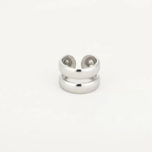 Load image into Gallery viewer, Statement ring dubbel - Verschillende Kleuren
