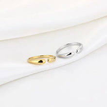 Afbeelding in Gallery-weergave laden, Druppel Ring one size - Verschillende Kleuren
