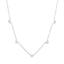Afbeelding in Gallery-weergave laden, Vijf Hartjes Ketting - Verschillende Kleuren
