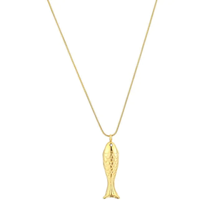 Ketting met visje goud
