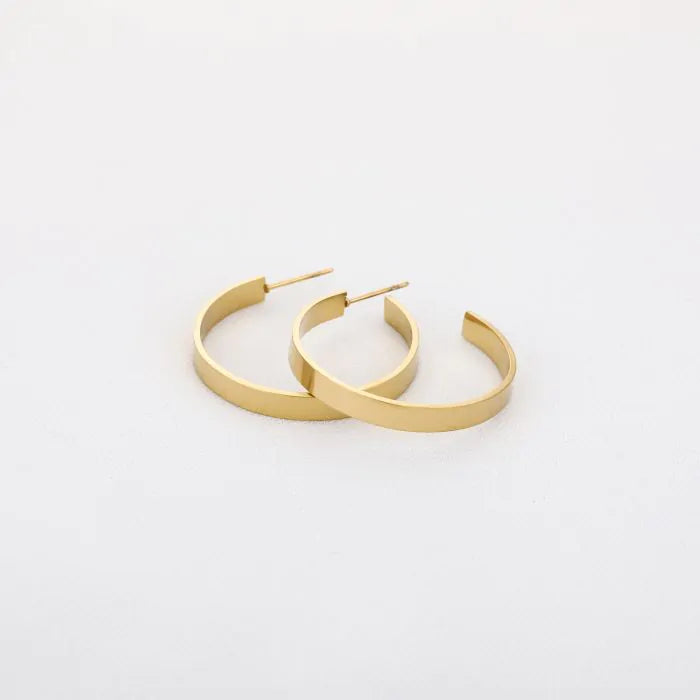 Flat hoops 3 CM - Klein