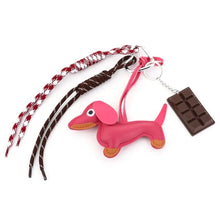 Load image into Gallery viewer, Hondje sleutel hanger / tas hanger - Verschillende Kleuren
