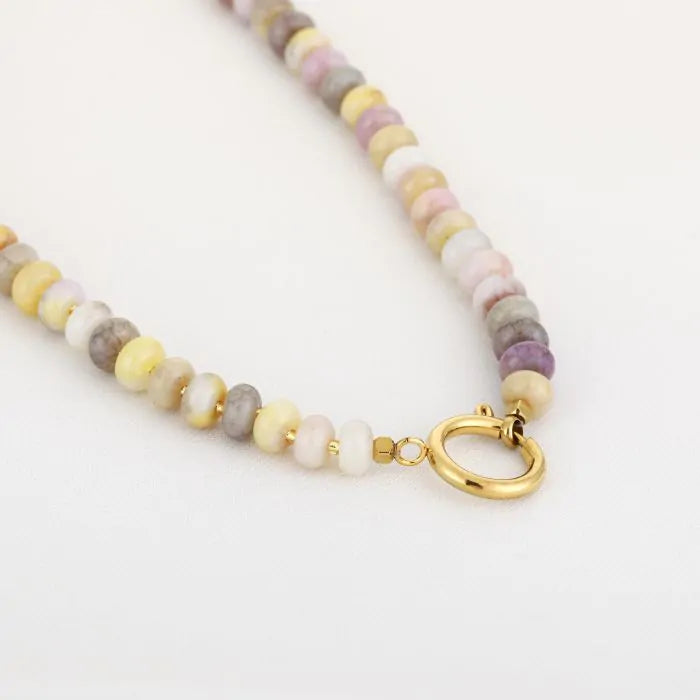 Natuur Stenen Ketting - Verschillende Kleuren