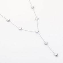 Load image into Gallery viewer, Y Ketting met Hartjes Goud
