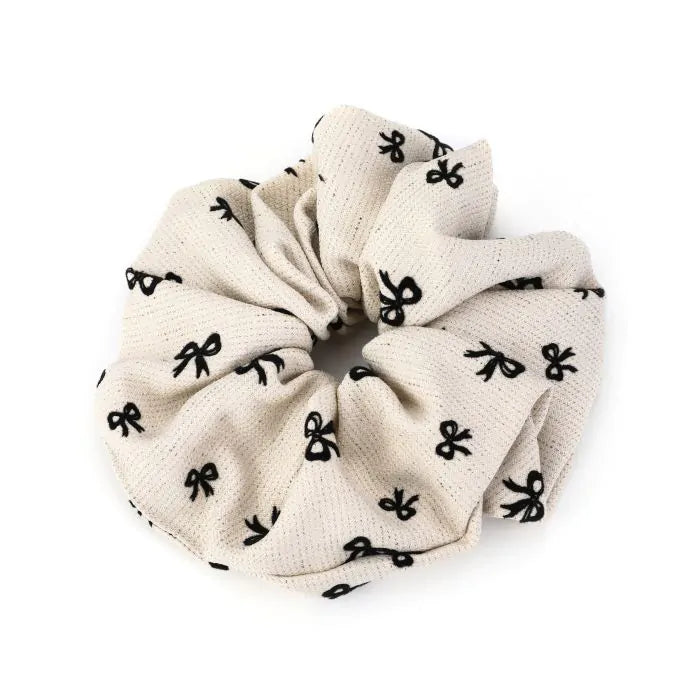 XL Scrunchie Met Strikjes