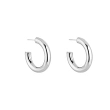 Afbeelding in Gallery-weergave laden, Halve Hoop / Open Hoop Oorbellen 3CM- Verschillende Kleuren
