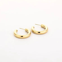 Afbeelding in Gallery-weergave laden, Halve Hoop / Open Hoop Oorbellen 3CM- Verschillende Kleuren
